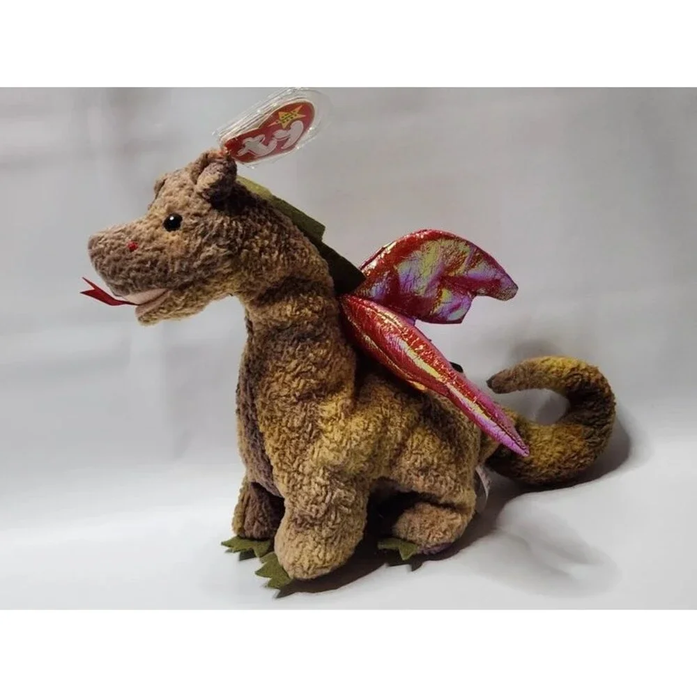 Ty Beanie Baby Scorch Dragon 1998
